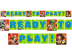 Toy Story Plastic Banner
