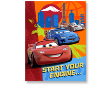Cars 2 Party Invitations