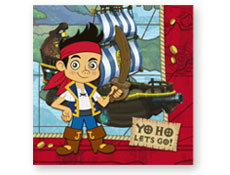 Jake and the Neverland Pirates Luncheon Napkins