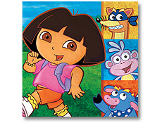 Dora & Friends Luncheon Napkins