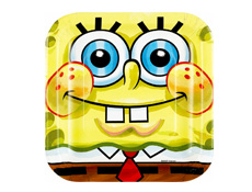 SpongeBob 7 inch Plates