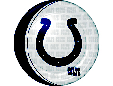 Indianapolis Colts 9 inch Dinner Plates