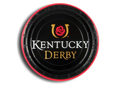 Kentucky Derby 9 inch Plates