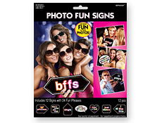 AP270099 - Let's Party Photo Fun Signs