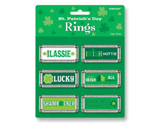 St. Patricks Day Rings
