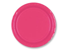 10 1/2 inch Pink Paper Plates