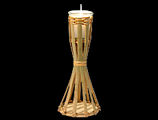 Tabletop Bamboo Torch Candle