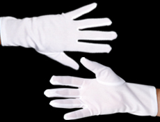 Theatrical White Gloves