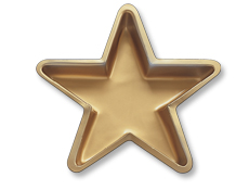 Gold Star Tray