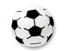 Inflatable 14 inch Soccer Balls