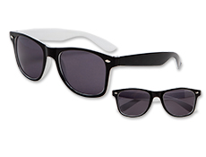 Malibu Sunglasses - White and Black