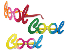 Cool Glasses - Rainbow