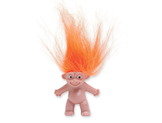 1.5" Crazy Hair Pencil Toppers