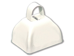 3 inch White Cowbell