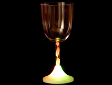 11oz. Light Up Wine Glass