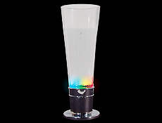 Silver LED Pilsner Glass
