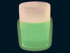 Green Glow Shot Glass