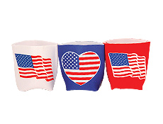 Assorted Patriotic Can Covers