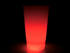12 oz. LED Cup Red