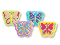 Butterfly Plastic Rings