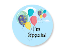 I Foot m Special Stickers
