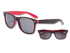 S59105 - Malibu Sunglasses - Red And Black