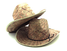 Natural Straw Cowboy Hats