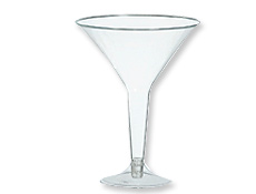 Clear Martini Glasses