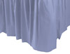 Baby Blue Plastic Table Skirt