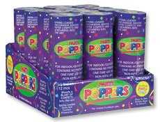 Confetti Party Poppers