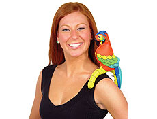 11 inch Shoulder Parrot