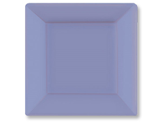 7 inch Pastel BlueSquare Paper Plates