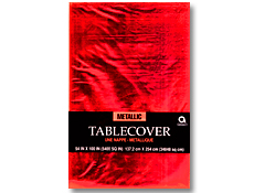 Red Metallic Tablecover
