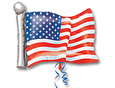 American Flag Balloon