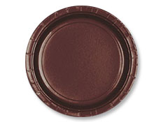 10 1/2 inch Brown Paper Plates