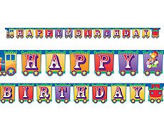 Big Top Birthday Jointed Banner