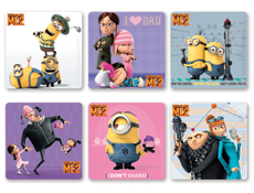 Despicable Me 2 Stickers