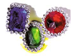 Large Jewel Ring Assorted