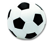 4 inch Plush Soccer Ball
