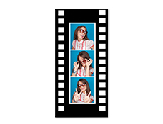 2" x 6" Filmstrip Cardboard Photo Frame