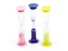 3.5" Three Minute Timers- Assorted