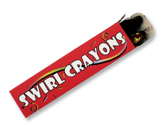 2 Pack Swirl Crayons