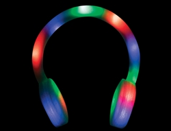 S46105 - Foam LED Headphones