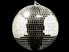 8 inch Disco Ball with Base