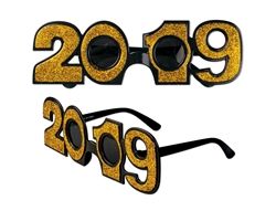 S71389 - 2019 Gold Glitter Glasses