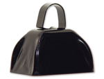 3 inch Black Cowbell