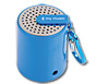 Mini Bluetooth Speaker with Keychain Clip - Blue