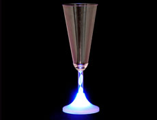 8oz. Light Up Champagne Glass