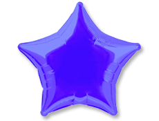 20 inch Purple Star Balloon