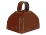 3 inch Brown Cowbell